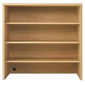 【無印良品】　スタッキングキャビネット 幅82.5cm 基本セット オーク材 Amazon｜無印良品 スタッキングキャビネット・幅82.5cm・基本